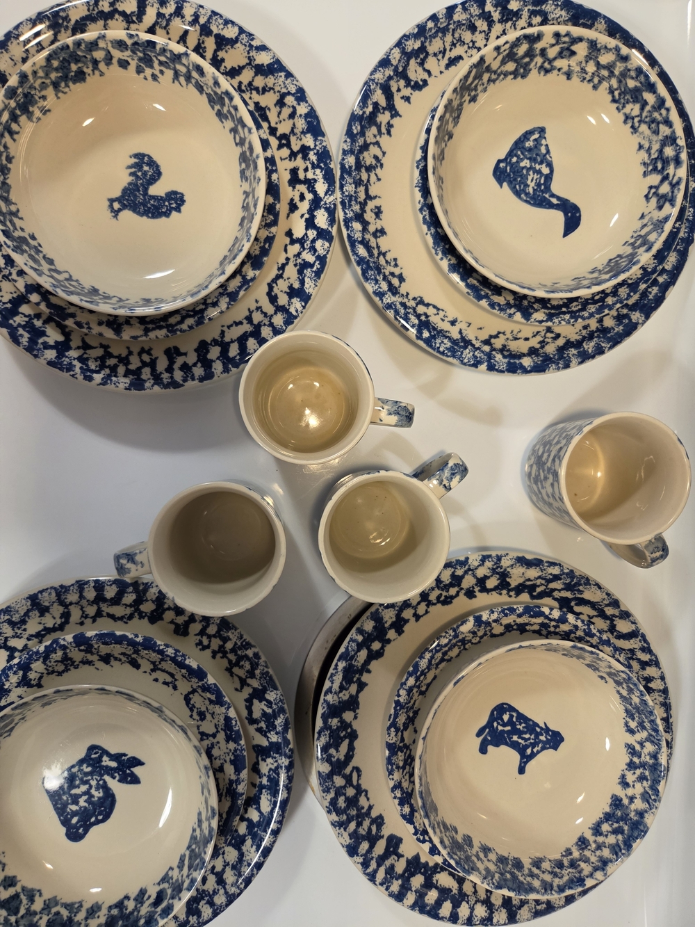 Cottagecore Dinnerware Set By Tienshan Rare!!!